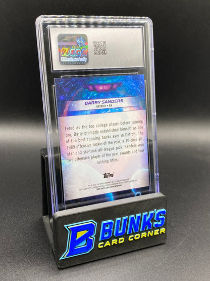 2024 Barry Sanders Gold Interstellar Ref. Galaxy Greats 25/ 50 CGC 10