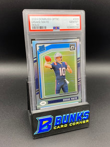 2024 Drake Maye Holo Rc PSA 10