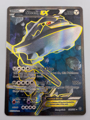 Steelix Ex Full Art Steam Siege NM