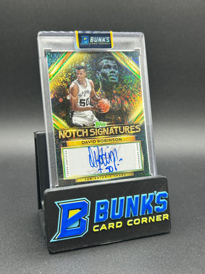 2025 David Robinson Auto Notch Signatures 86/99