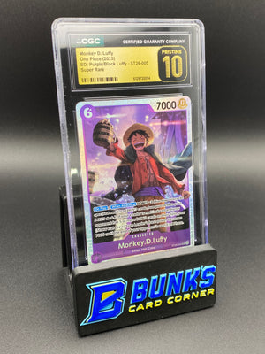 Monkey D. Luffy Super Rare ST26 CGC PRISTINE 10