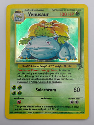 Venusaur Holo Base Set 2 MP-HP