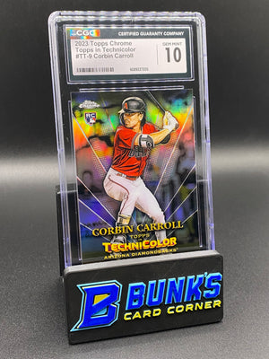 2023 Corbin Carroll Topps in Technicolor CGC 10 Rc
