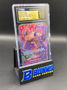 Vinsmoke Reiju Super Rare Alt Art Parallel EB03-031 CGC PRISTINE 10