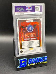 2023 Anthony Edwards Pyro-Yellow 35/75 PSA 9