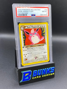 Dark Wigglytuff 1st Edition Neo Destiny PSA 8
