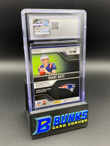 2024 Drake Maye Neon Green Pulsar Patch Rc CGC 10