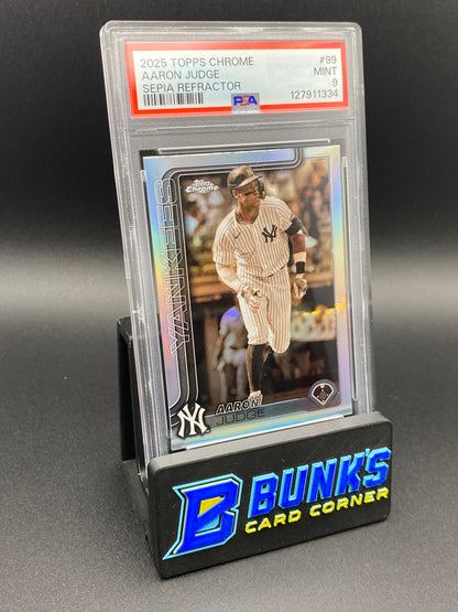 2025 Aaron Judge Sepia Ref. PSA 9
