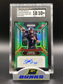 2024 Spencer Rattler AUTOGRAPHED Rookie Card (Box B5)