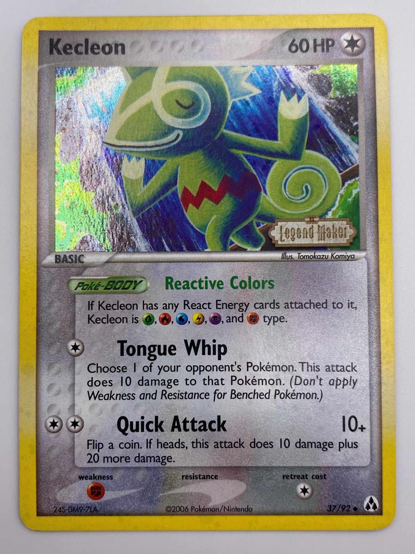 Kecleon Reverse Holo Legend Maker LP