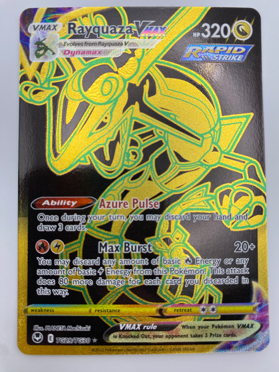 Rayquaza Vmax Trainer Gallery Silver Tempest NM