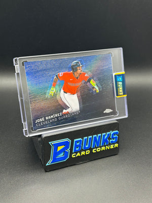 2026 Jose Ramirez Topps Chrome Static Noise SSP