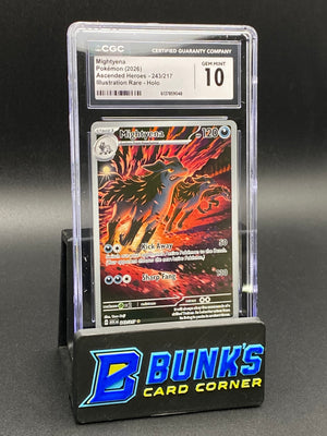 Mightyena Illustration Rare Ascended Heroes CGC 10