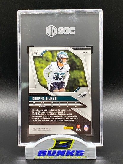 2024 Cooper DeJean Rookie Card Disco Prizm (Box B8)