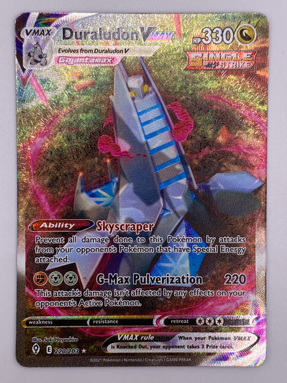 Duraludon Vmax Alt Art Evolving Skies NM