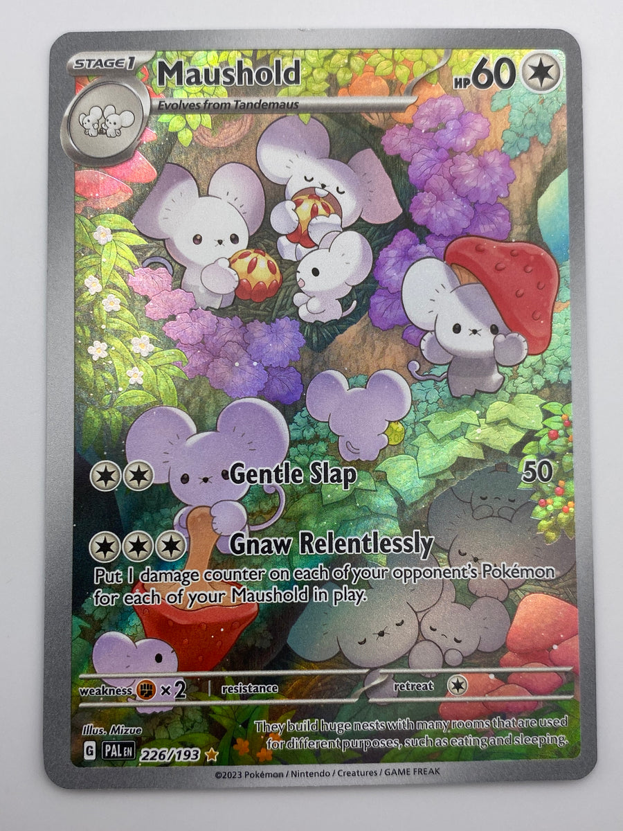 Maushold Illustration Rare Paldea Evolved NM