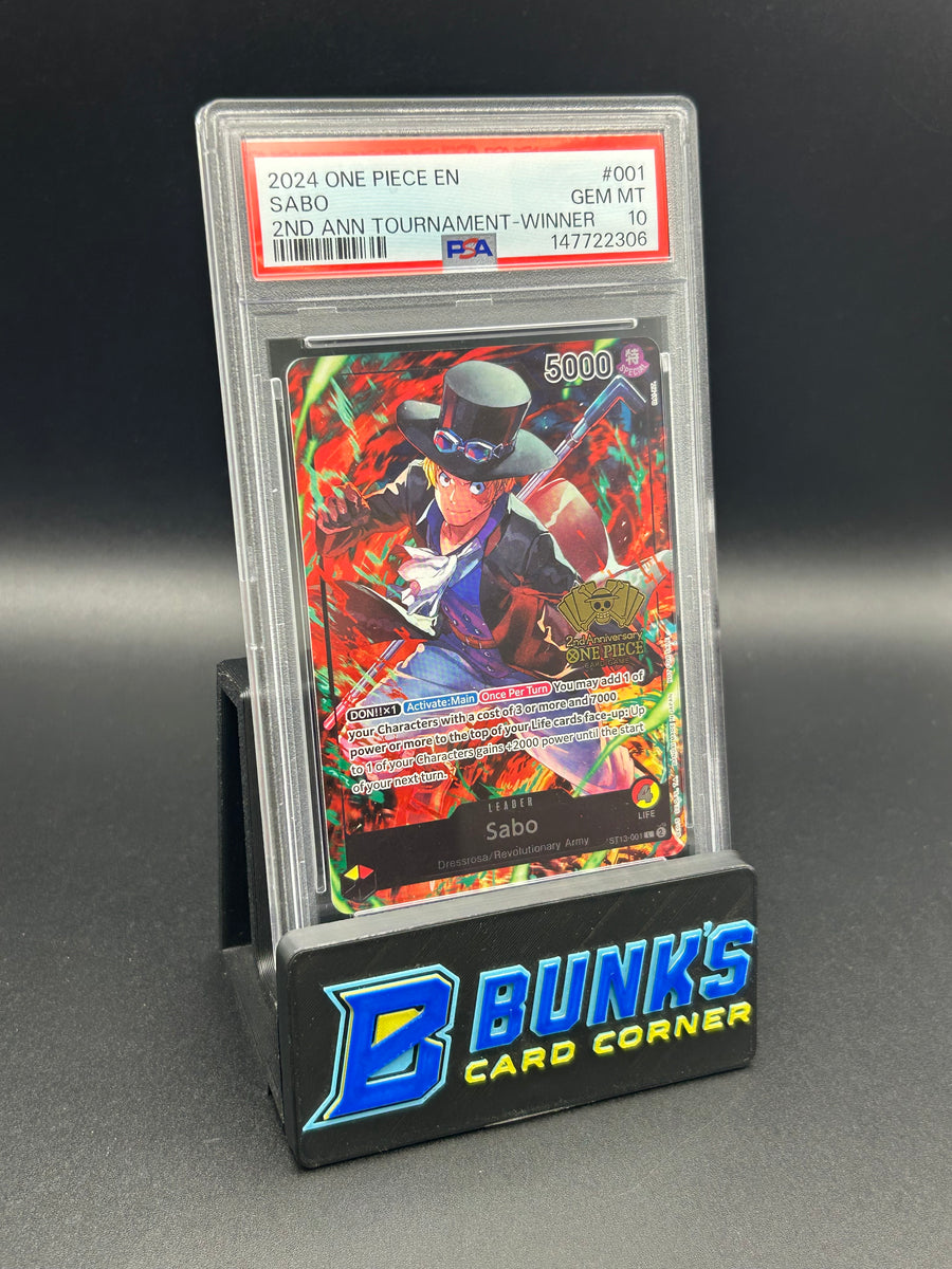 Sabo 2nd Anniversary Tournament Winner PSA 10