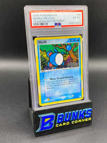 Marill Holo Team Rocket Returns Stamp PSA 6