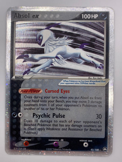 Absol Ex Holo Power Keepers HP