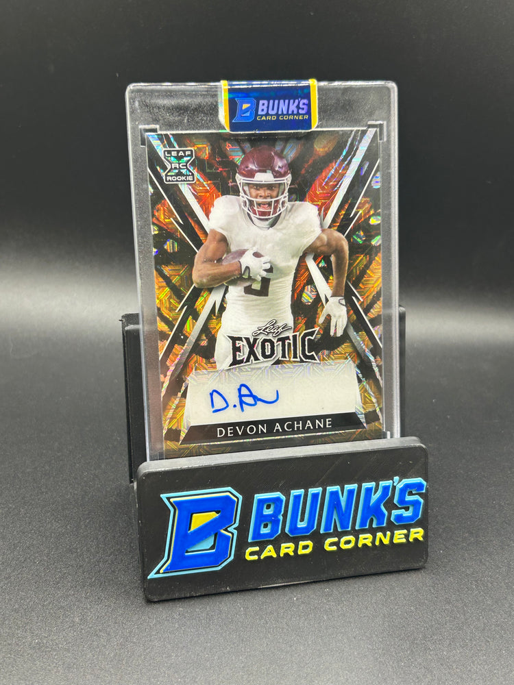2023 Devon Achane Exotic Leaf Auto 1/2