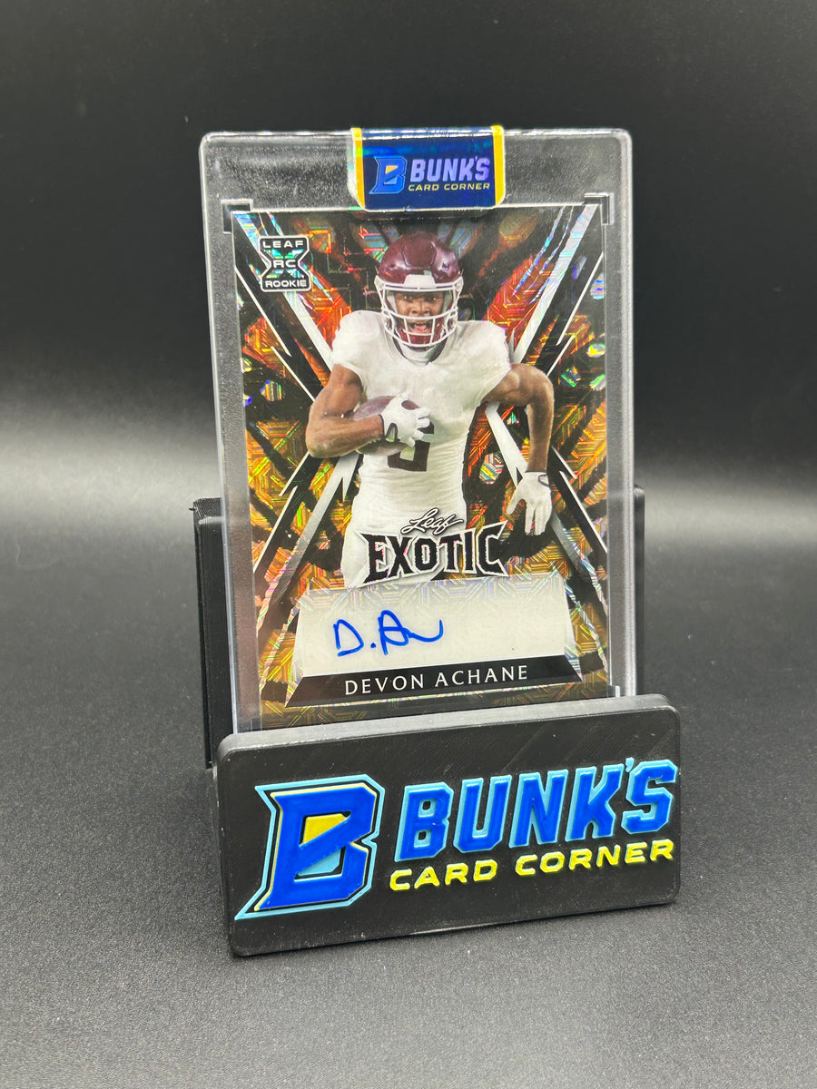 2023 Devon Achane Exotic Leaf Auto 1/2