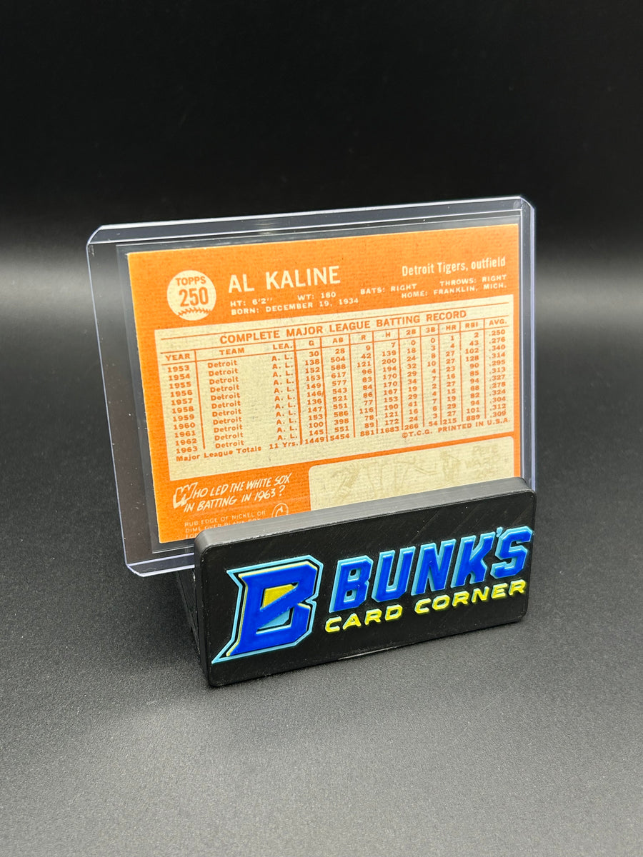 1964 Al Kaline Topps HOF