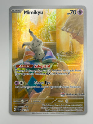 Mimikyu Promo Pokemon Center NM