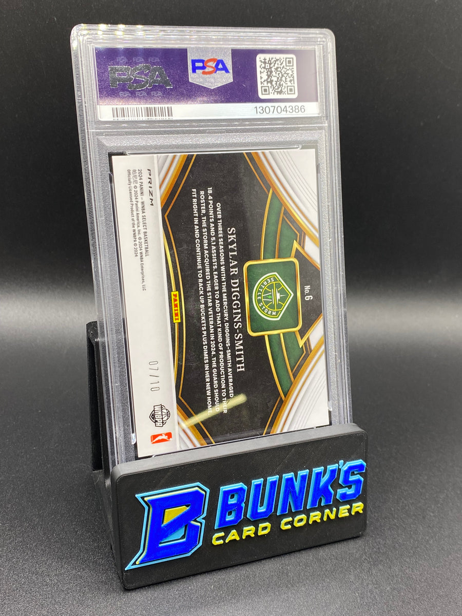2024 Skylar Diggins-Smith Snapshots Gold Flash PSA 10 7/10