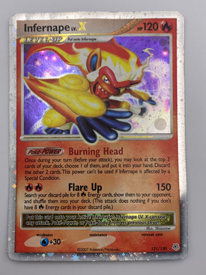 Infernape Lv. X Holo Diamond & Pearl HP