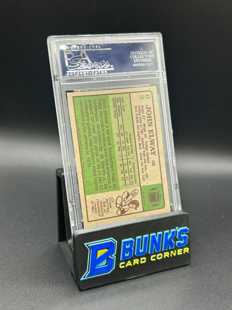 1984 Dan Marino Topps Rc PSA 8