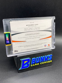 Mohamed Sanu Topps Prime Patches 12/15 Auto