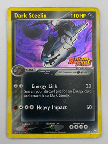 Dark Steelix Reverse Holo Team Rocket Returns Stamp HP