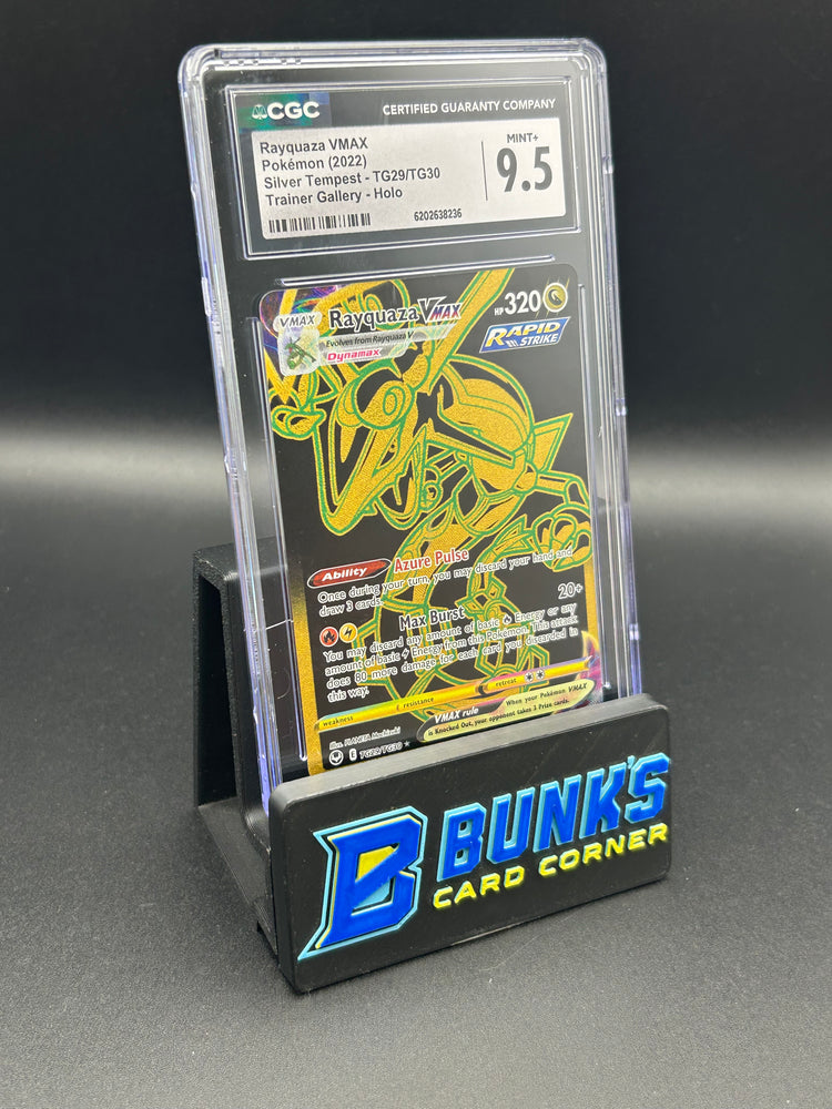 Rayquaza Vmax Trainer Gallery Silver Tempest CGC 9.5