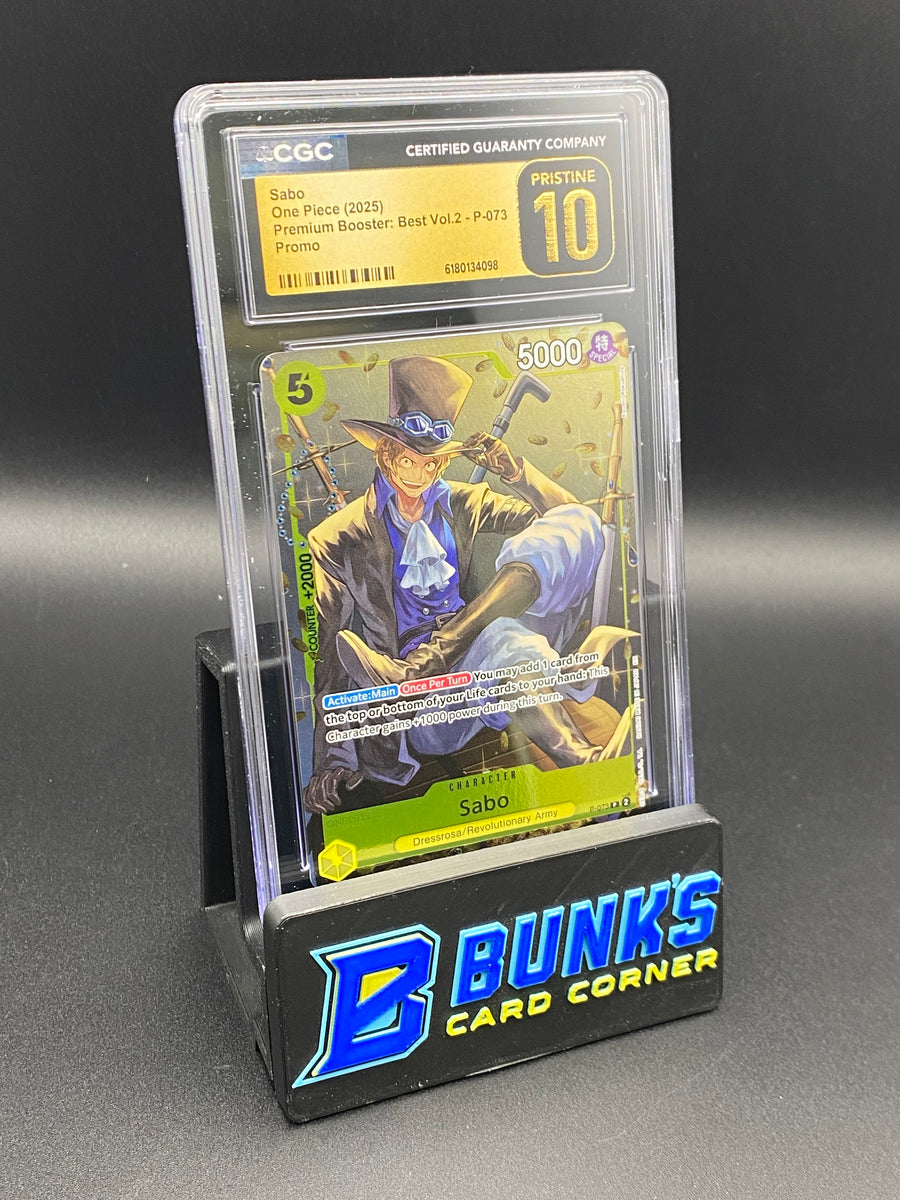Sabo Promo 073 CGC PRISTINE 10