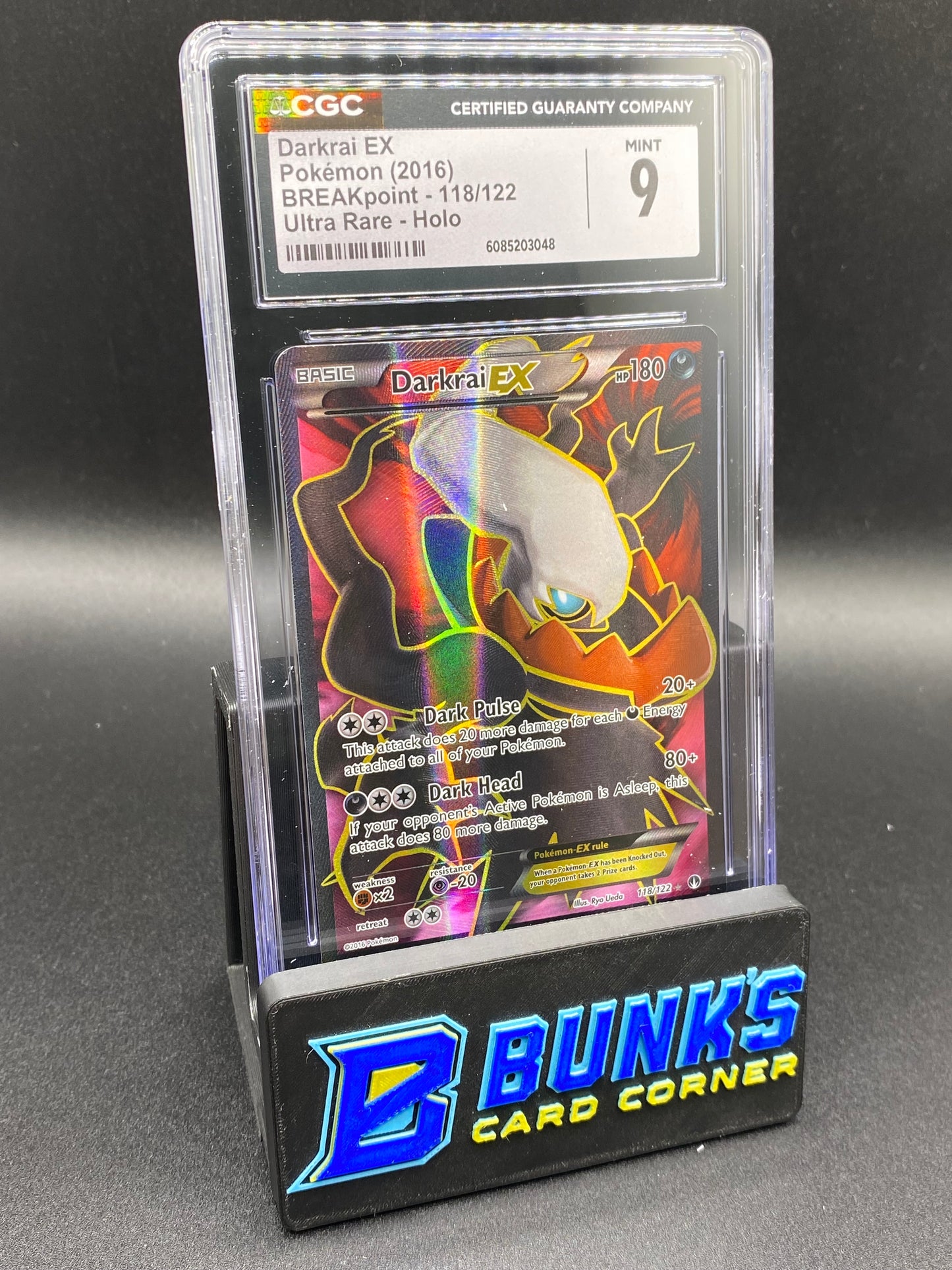 Darkrai Ex Ultra Rare Breakpoint CGC 9