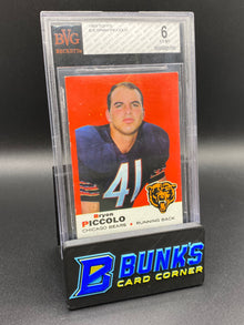 1969 TOPPS Brian Piccolo Beckett 6