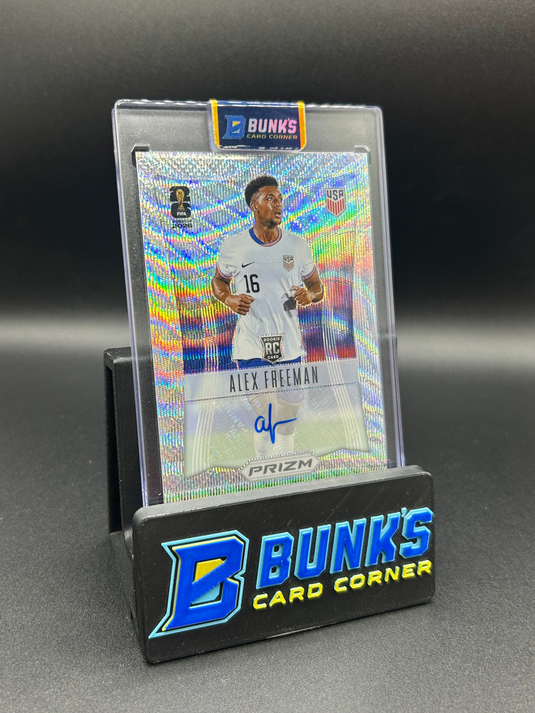 2026 Alex Freeman Panini Prizm FIFA World Cup Rc Auto
