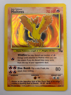 Moltres Holo Fossil LP