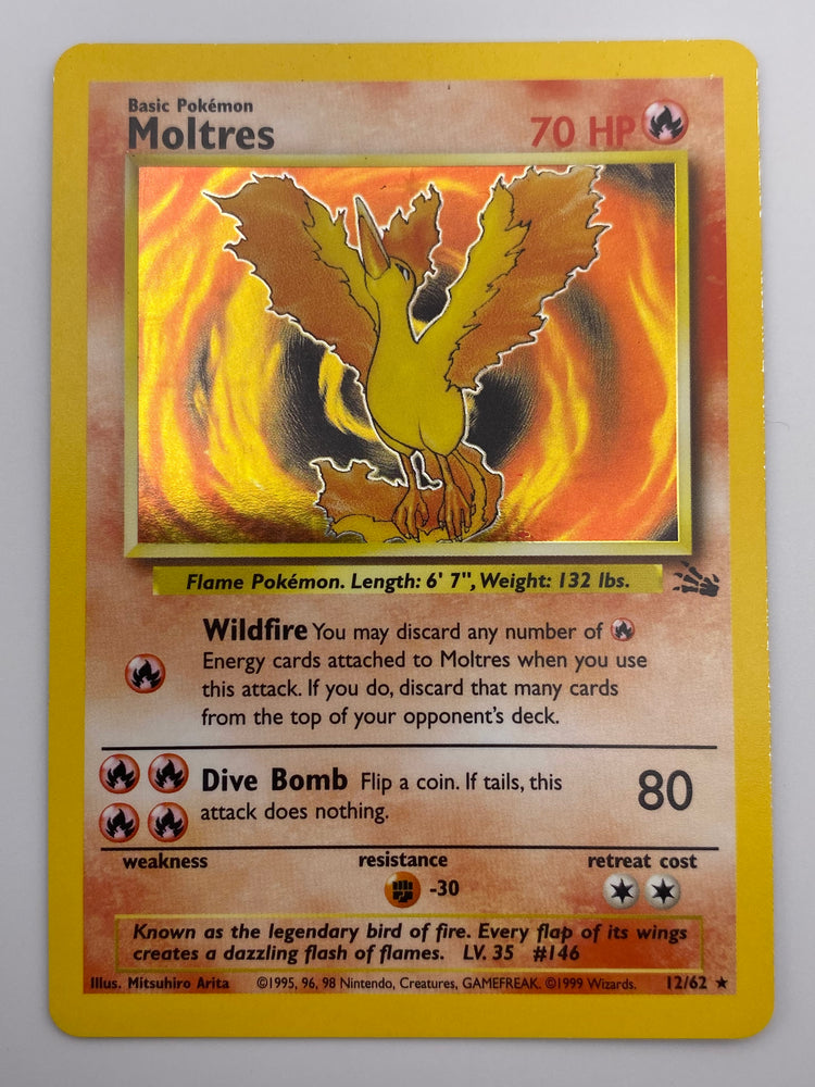 Moltres Holo Fossil LP