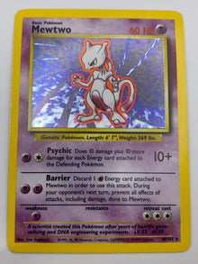 Mewtwo Holo Base Set LP
