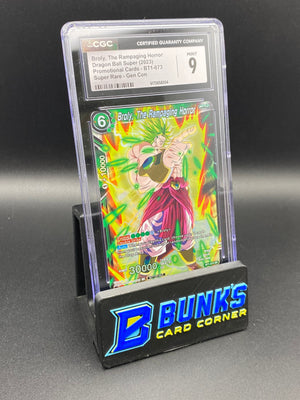 Broly Super Rare Promo CGC 9