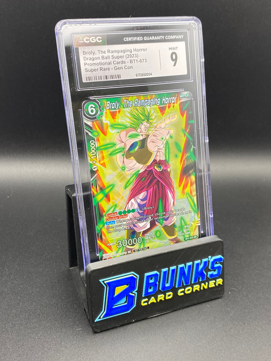 Broly Super Rare Promo CGC 9