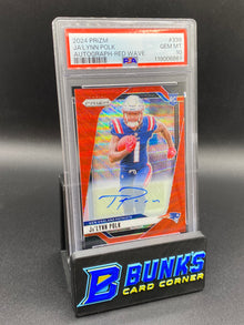 2024 Ja'Lynn Polk Auto Red Wave 114/149 PSA 10