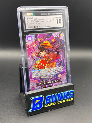Monkey D. Luffy Super Rare SP ST26/005 CGC 10 Japanese