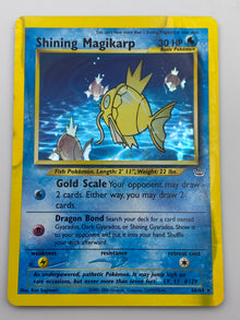 Shining Magikarp Neo Revelation Water Damaged
