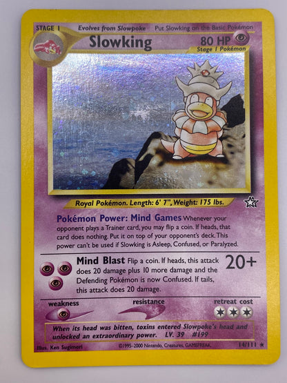 Slowking Holo Neo Genesis LP