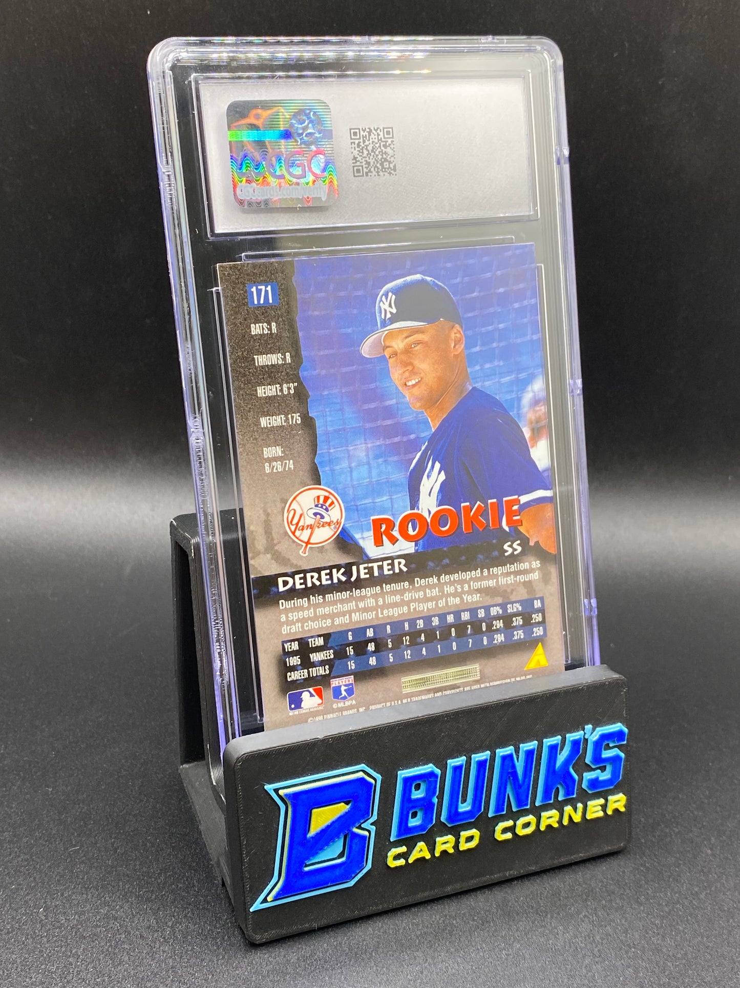 1996 Derek Jeter CGC 9