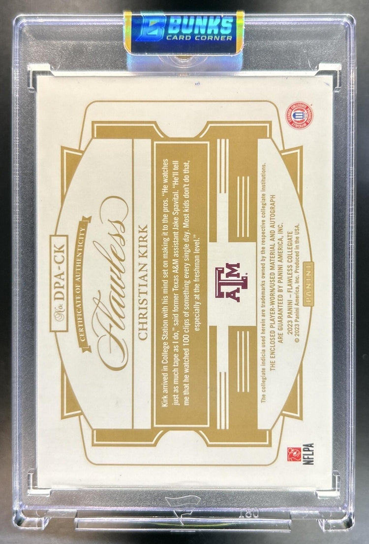Christian Kirk back image