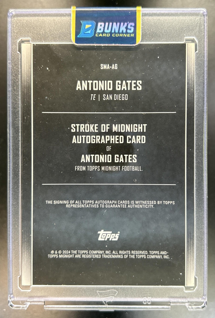 Antonio Gates back image