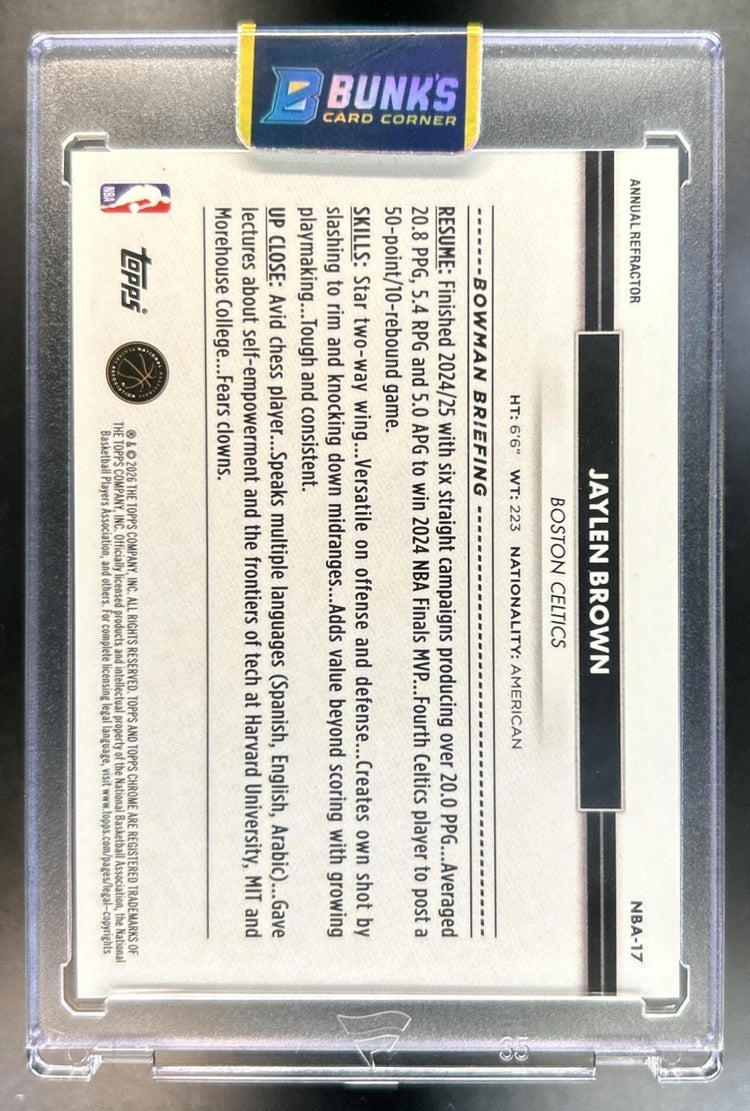 Jaylen Brown back image
